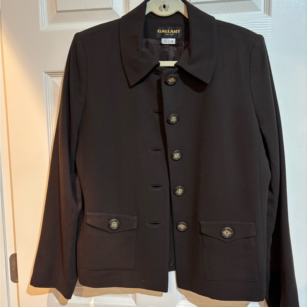 Gallant Women's Elegant Brown Blazer